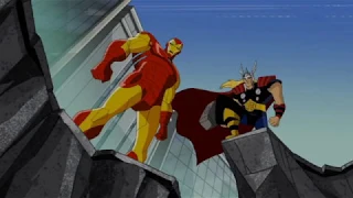 Avengers (Ironman & Thor) vs Graviton 2/5 | Avengers Animation