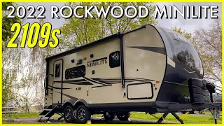 2022 ROCKWOOD MINILITE 2109s OWNER WALK THRU | COMPACT COUPLES TRAILER