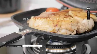 Quick Roasted Chicken with Vegetables ft. Happycall Double Pan Recipes | My Cookware Australia®