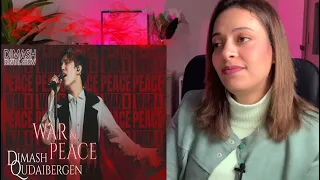 Dimash - War and Peace 2021♡VOCALIST REACTION♡