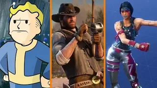 Fallout 76's Canvas Bags are Months Away + Red Dead 2 Tops The Charts + Backpack Kid Suing Fortnite