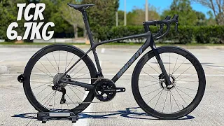 LIGHTEST WEIGHT BIKE OUT OF THE BOX? *2023 GIANT TCR ADVANCED SL DISC 0*