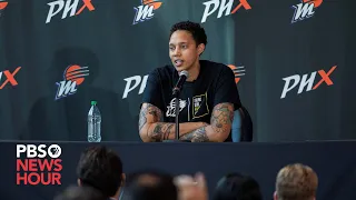 Brittney Griner describes release from Russia and readjusting to life at home