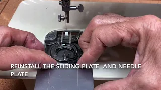 HOW TO SET TIMING ON A SINGER TOUCH & SEW CORRECTLY