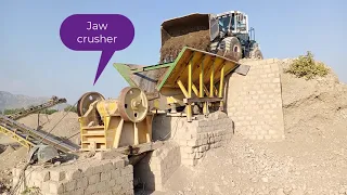 Crushing Plant operation || Process of crushing plant || Stone Crushing Process