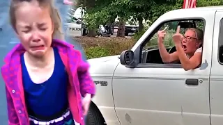 KAREN steals baseball from a little GIRL (KAREN making children CRY)