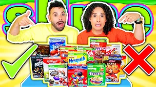 Do not choose the Cereal INCORRECT - Slime Challenge