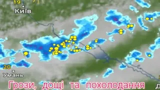 Огляд погодних умов в Україні з 6 по 12 травня