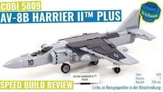 COBI 5809 - AV-8B  Harrier II™ Plus - Speed Build Review