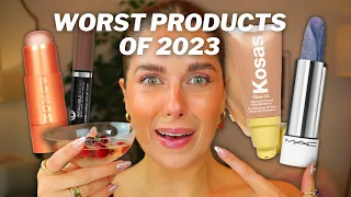 THE WORST BEAUTY PRODUCTS OF 2023 👎🏻🙈