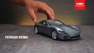 "Unboxing" Model Car Ferrari Roma 1/24 Bburago