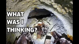 Into A Very Dangerous Underground Placer Gold Mine