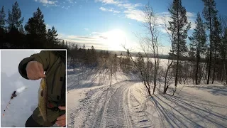 ЗИМНЯЯ РЫБАЛКА НА ОЗЕРЕ / WINTER FISHING ON THE LAKE