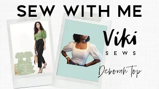 Sew along: Viki Sews Deborah Top