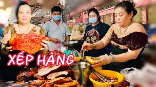 “ XẾP HÀNG “ ĐÔNG NGHẸT BẤT NGỜ KHÁCH ẬP ĐẾN CHỊ MAI HEO QUAY BÁN KHÔNG KỊP