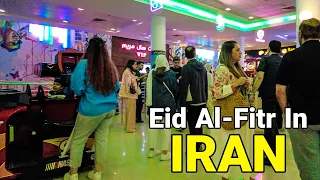 Eid Al-Fitr In IRAN 🇮🇷 Tehran 2024 | Walking Tour Vlog ایران