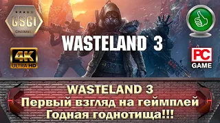 Wasteland 3 Первый взгляд на геймплей. Годная годнотища!!!