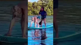 Paddle Boarding Fail #fail #paddleboarding #board #bad #gonewrong #water #travel #sports