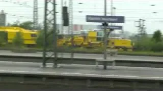 Strabag construction train track in Hamm