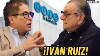 Iván Ruiz delante de Julito Hazim Rompe Silencio.