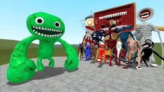 NEW JUMBO JOSH vs ALL TREVOR HENDERSON in Garry's Mod!