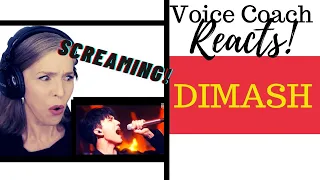 Voice Coach Reacts | Dimash Kudaibergen - Screaming, "Idol Hits" ~ Димаш Құдайберген