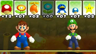 New Super Mario Bros. Wii – 2 Players World 4 Walkthrough Co-Op