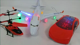 Transparent 3d lights airbus and Radio control airbus a386 and rc cars।helicopter,car videos।radio।