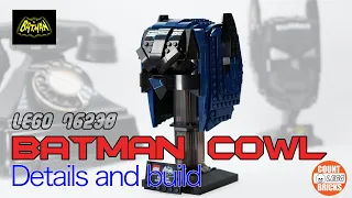 LEGO 76238: Classic TV Series Batman Cowl Details & Build/レゴ TVシリーズバットマンマスク
