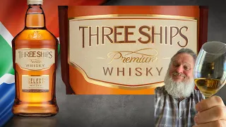Three ships premium whisky from South Africa.   Whisky review