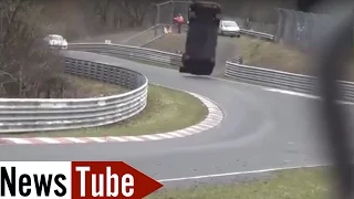 Nissan GT-R Nismo Horror Crash Nordschleife