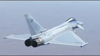 EF-2000 Typhoon in Microsoft Flight Simulator 2020
