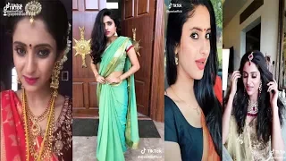 Zee Tamil Serial - Sathya / Ayesha  Gorgeous in Saree Dubsmash video