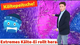 Arktische Kältepeitsche: -35 °C auf Wetterkarte! Das dicke Ende kommt erst noch! Extreme Kaltluft!