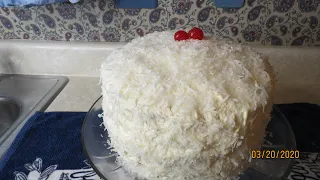 How to make a Coconut Cake [subscriber request]