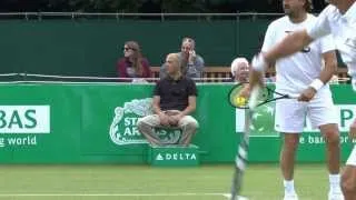 Henri Leconte & Mansour Bahrami's Greatest Fun at Hurlingham, UK 2013