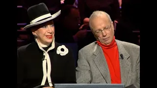 Qui veut gagner des millions ? Thierry Roland et Geneviève de Fontena 25/01/2005