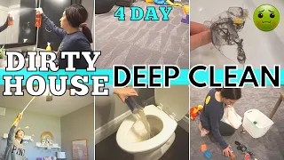 😰*DIRTY HOUSE* CLEAN WITH ME 2021 | DAYS OF EXTREME SPEED CLEANING MOTIVATION | HOMEMAKING