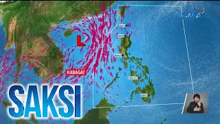 Habagat, hinahatak ng low pressure area na nasa labas ng PAR | Saksi