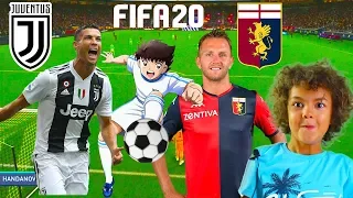 ⚽ GOAL DI BUFFON ⚽ JUVENTUS vs GENOA Modalità SOPPRAVVIVENZA. Holly e Benji Mode ON Fifa20 Gameplay