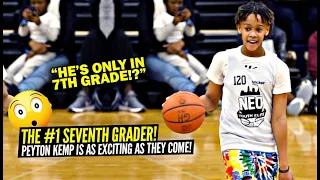 12 Year Old Peyton Kemp Is The #1 Seventh Grader In America!? EXCITING Young Guard Is Next Up!