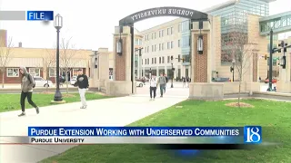 Purdue Extension working with underserved communities