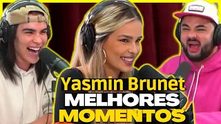 YASMIN BRUNET - POCCAST - MELHORES MOMENTOS