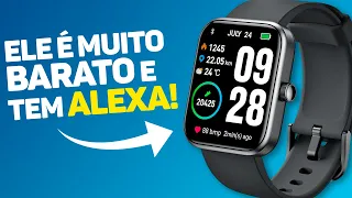 TOZO S2 - Smartwatch BARATO, bem COMPLETO e tem ALEXA!