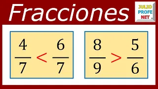 COMPARACIÓN DE DOS FRACCIONES