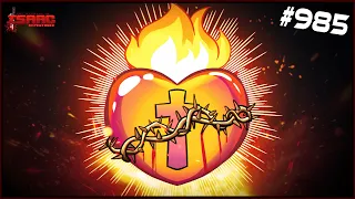SACRED HEART IS STILL KING OF DAMAGE! - The Binding Of Isaac: Repentance #985