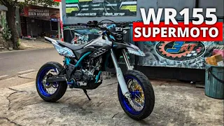 YAMAHA WR155 KLO DI MODIFIKASI SUPERMOTO AUTO GAGAH