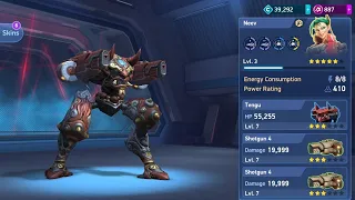 {MECH ARENA} Let's Smackdown all enemy with Tengu + Shotgun 4 🥊🥊🥊