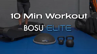 WeckMethod - Bosu Elite - ProPulse Speed Trainers - Workout - 10 Minutes