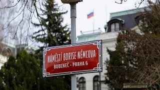 Prague Names Square After Slain Russian Opposition Leader Nemtsov